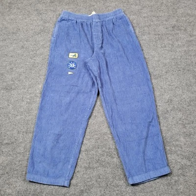 Pantalones Urban Outfitters para mujer medianos azules pana parches holgados sueltos * Foto 1 de 4