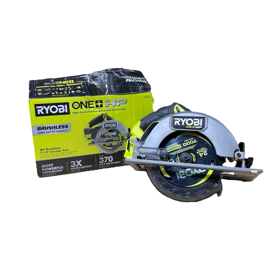 RYOBI ONE+ HP 18V PBLCS302 7-1/4 pulgadas Sierra circular (solo herramienta) Foto 1 de 4