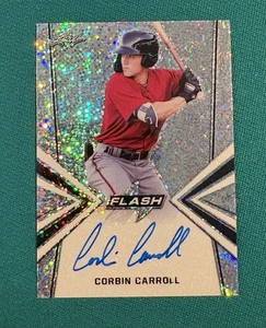 2019 Leaf Flash Baseball Corbin Carroll Autograph Prospect Card Diamondbacks  - Picture 1 of 2
