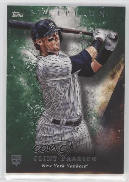 2018 Topps Inception Green Clint Frazier #88 Rookie RC - Image 1 of 2
