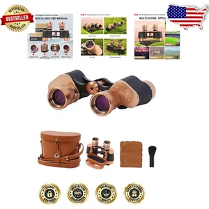 Portable Fog-Proof Binoculars with Built-in Rangefinder - Ideal for Outdoor Use - Picture 1 of 11