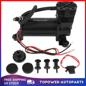 50DB Black Mute 200PSI Air Suspension Compressor Kit For Train Horns Air Horn - Picture 1 of 9