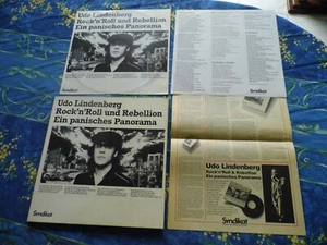 UDO LINDENBERG ♫ ROCK N ROLL REBELLION Ein panisches Panorama alle Beilagen ♫ - Bild 1 von 8