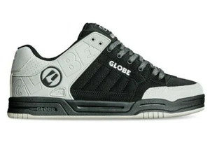 Mens Globe Tilt Skateboarding Shoes NIB Black Black Alloy - Picture 1 of 3
