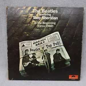 The Beatles In the Beginning Vinyl Record Polydor 24-4504 SEE VIDEO - Picture 1 of 5