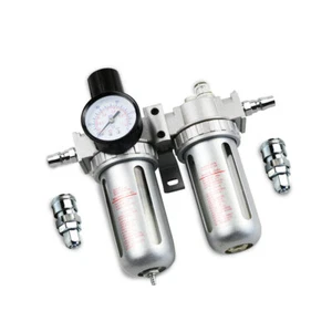 X-BULL Air Compressor Moisture Filter Water Trap Filter Regulator Mount Fitting - Picture 1 of 10