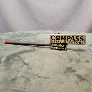 Vintage Compass AUTOMAX Auto Max Precision METAL DETECTOR Pinpointer Tested - Picture 1 of 6