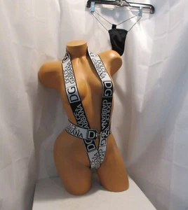 Exotic dancewear 2 piece BLACK Harness brand new never WORN - Picture 1 of 2