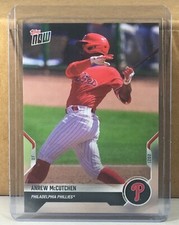 2021 TOPPS NOW Road to Opening Day OD272 ANDREW MCCUTCHEN PHILLIES Print Run 820