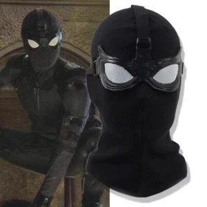 Superhero Spider-Man Noir kniting Mask Cosplay Miles Morales Peter Parker Prop - Picture 1 of 8