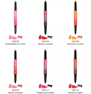 1 NYX Ombre Lip Duo Lipstick & Liner - OLD "Pick Your 1 Color" *Joy's cosmetics* - Picture 1 of 8