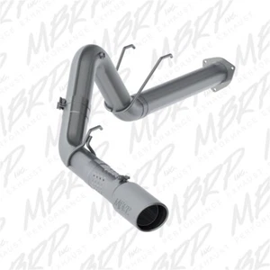 MBRP 17-19 Ford F-250/350/450 6.7L 4in Filter Back Single Tip Side Exit T409 - Picture 1 of 10
