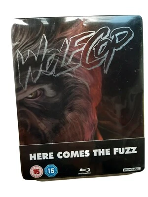 WOLFCOP BLU-RAY STEELBOOK LIMITED EDITION UK - Imagen 1 de 2