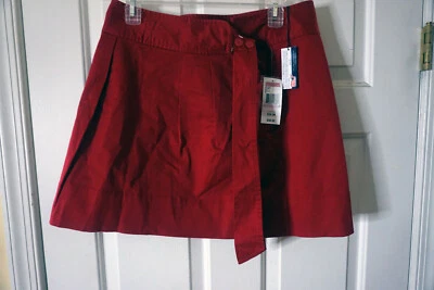 VINEYARD VINES ралли юбка женщин размер 6 красный бордовый новый с Ярлыками новый - Изображение 1 из 4