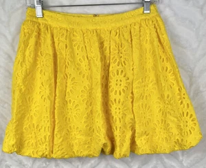 Lilly Pulitzer Leah Rock Ösen Resort gelb Blasensaum Damengröße 2 neu mit Etikett - Bild 1 von 7