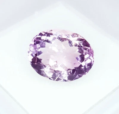 Natural Amethyst Untreated 6.20 Ct Lustrous Bahia Rose D France Certified Gems - Image 1 of 4