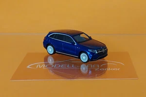 Herpa 430715-004 Mercedes EQC brillant blaumetallic 1:87 NEU Modellauto - Picture 1 of 2