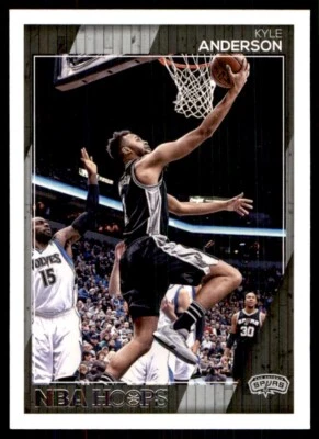2016-17 Hoops Kyle Anderson San Antonio Spurs #124 - Image 1 of 2