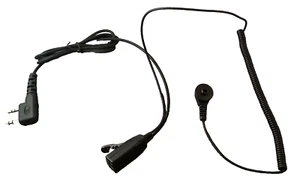 [MH40 KEN2P] Słuchawki z rurką akustyczną / PTT / mikrofon do 2 pinów przenośnych Kenwood Retevis TYT  - Zdjęcie 1 z 6