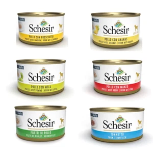 Schesir Cane alimento umido per cani in jelly 20 lattine miste da 150g alimenti - Foto 1 di 1