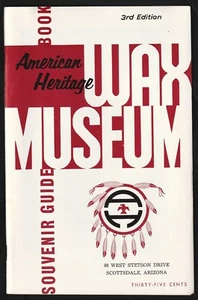 Scottdale 1965 " Sovenir Buch " vom American Heritage " WAX MUSEUM " - Bild 1 von 7