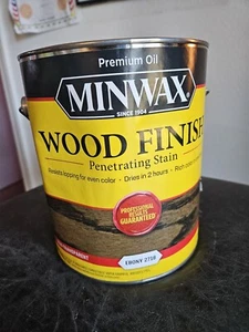 Minwax Wood Finish Semi-Transparent Ebony Oil-Based Penetrating Wood Stain - Picture 1 of 3