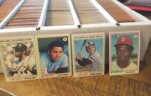 1978 TOPPS BASEBALL VG-NM you pick #1 - #200  complete your set