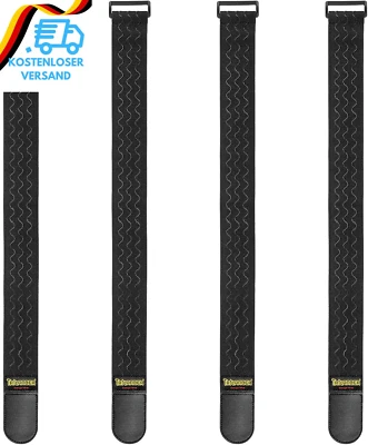 BESUCHE DEN TRILANCER-STORE Trilancer Elastische Gurte Mit Anti-Rutsch-Streifen, 61X5 Cm (4Er Pack) Mehrzwec