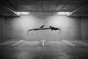 Silhouette of an S2000 AP1 AP2 Garage Wall Decals - Picture 1 of 1