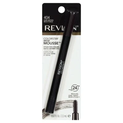 10 x Revlon Colorstay Brow Mousse, Dark Brown # 404 - Image 1 of 2
