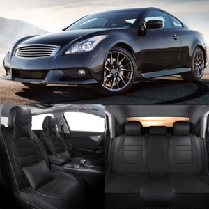 For Infiniti G35 G37 Sedan Q50 Full Car Covers Front Rear Seat Cushion w/Pillows - Foto 1 di 25