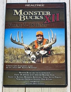 Realtree Monster Bucks XII Vol 2 Hirschjagd Jeff Foxworthy Whitetail DVD - Bild 1 von 4