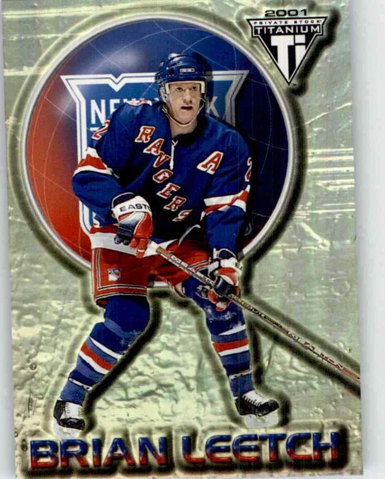 2000-01 Pacific Private Stock Titanium Brian Leetch #61 - Image 1 of 2