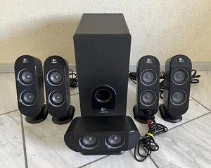 Logitech X530 Lautsprecher-System 5.1 mit Subwoofer - Gebraucht - - Bild 1 von 1