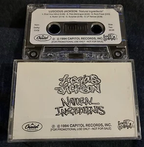 LUSCIOUS JACKSON - Natural Ingredients - NM 1994 Grand Royal Rock Promo Cassette - Picture 1 of 1