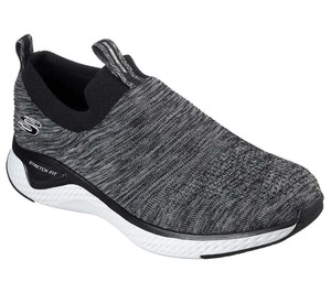 NEU SKECHERS Herren Sneakers Freizeitschuhe Sportschuhe SOLAR FUSE Schwarz