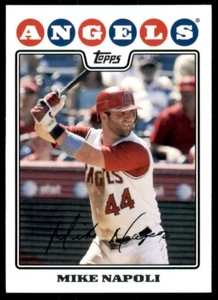 Topps Baseball 2008 #73 Mike Napoli - Foto 1 di 2