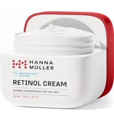 Hanna Muller Firming, Anti Wrinkle Day & Night Retinol Cream With Aloe Vera 50ml