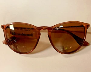 New Ray Ban RB4171 6590/13 ERIKA Transparent Frame 54-18-145 Sunglasses - Picture 1 of 5