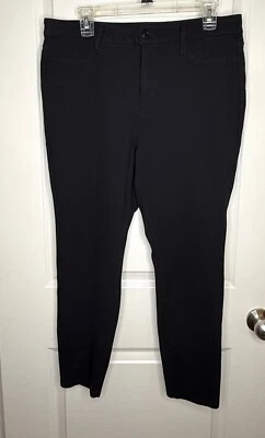 LC Lauren Conrad Womens Pants XL Super Skinny Crop Stretch Pockets Black 36 X 24 - Image 1 of 4