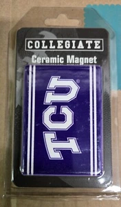 TCU Texas Christian University Horned Frogs Team 2”x 3” Keramik Magnet Football - Bild 1 von 2