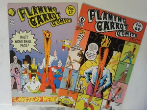Flaming Carrot Comics #17 und #24 - Juli 1987 / Renegade Press - Bild 1 von 5