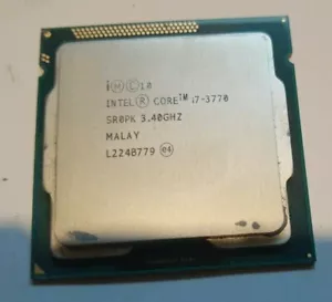 Intel core i7-3770 CPU 3.40GHz - Picture 1 of 1