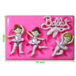 Molde para bailarines de ballet 4 en 1 de Fairie Blessings - Imagen 1 de 5