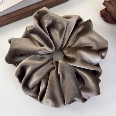 18cm Oversized Flannel Hair Rope Women Velvet Large Hair Scrunchies Soft Elastic - Image 1 of 4