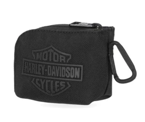 Harley Davidson Womens Modular Hip Pouch w/ Carabiner Clip Black MHU009/08 - Picture 1 of 4