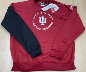 Indiana Hoosiers Adidas Men’s Hoodie (Medium) Retails For $75 - Picture 1 of 12