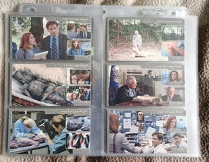 X-Files Showcase Widevision Card Set 1-72 + Ultra Pro Card Inserts, 1997, VGC. - Picture 1 of 2