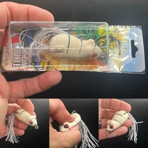 RP Iscas Ligeirinho Mouse Handmade Topwater Fishing Lures Brazil 9 G 2.16” - Picture 1 of 8