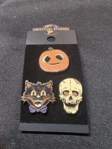 HHN Universal Studios 2022 Halloween Horror Nights Lil Boo 3 Pin Collect Set NEW - Picture 1 of 5